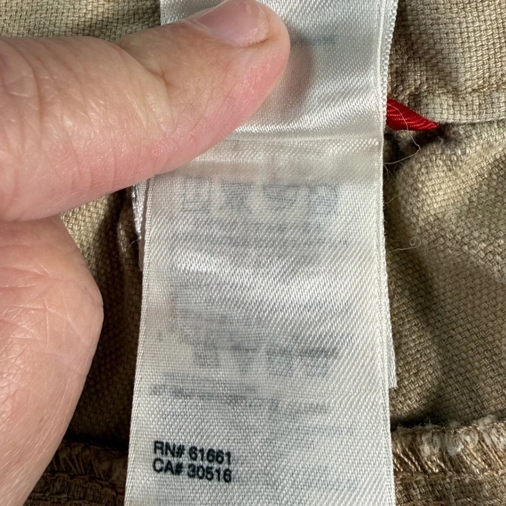 The North Face Double-Knee Canvas Workwear Utility‎ Pants Outdoors 38 Rugged